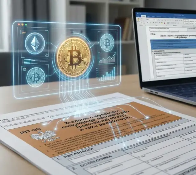 Rozliczenie kryptowalut 2026: PIT-38, DAC8 i koniec anonimowości